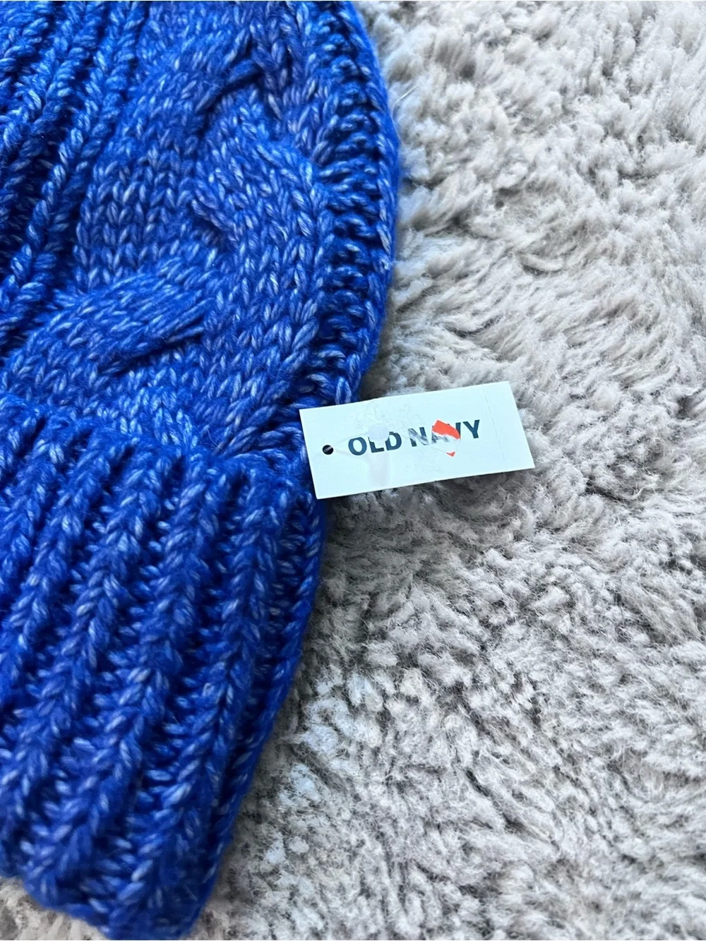NWT Old Navy Blue Knit Hat